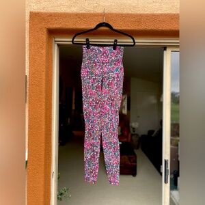 Lululemon Base Pace High-Rise Fleece Tight 28" | Floral, Multicolored, Size 4